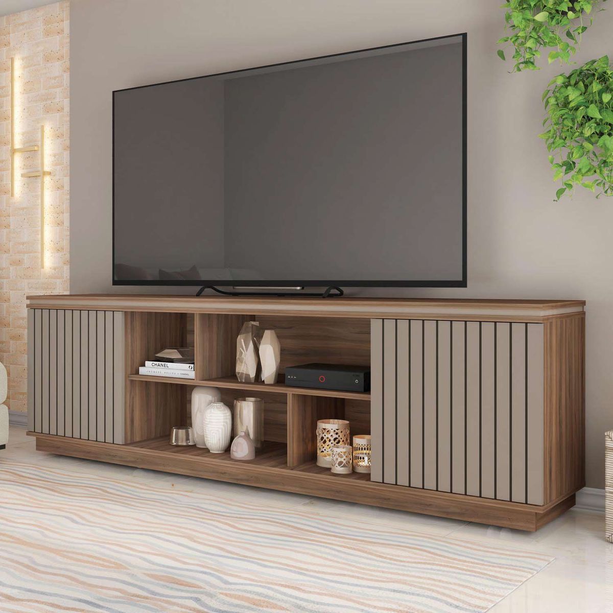 MICA - Rack Tv 75 Pulgadas Grecia Mica