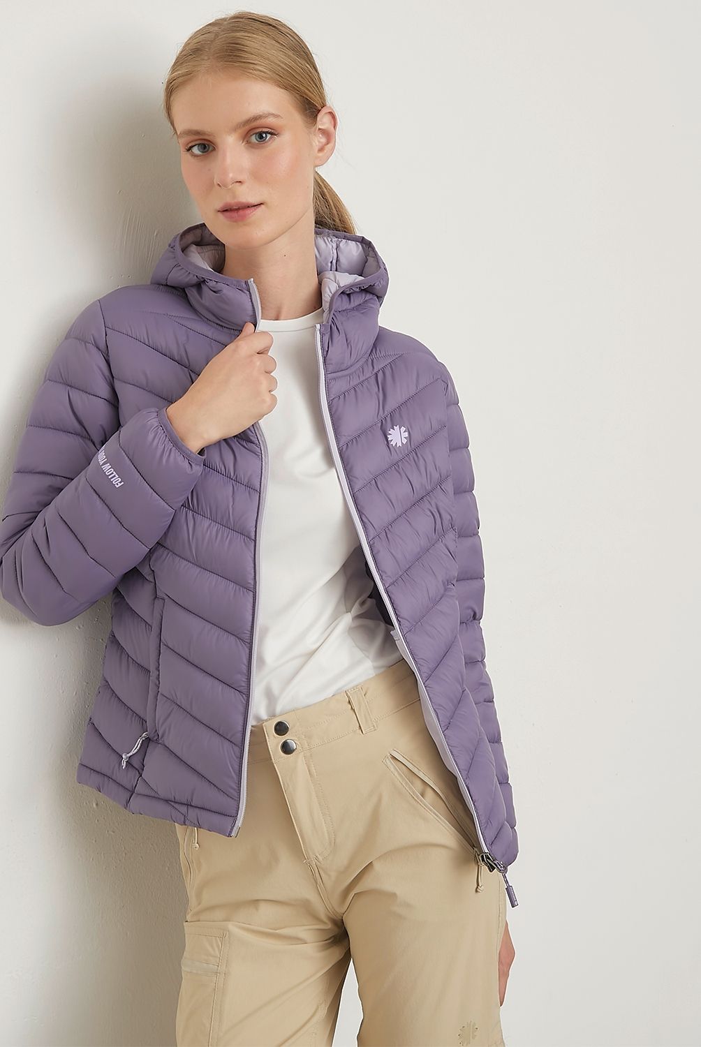 MOUNTAIN GEAR - Parka Deportiva Mountain Gear Mujer Poliamida Ligera Con Capucha