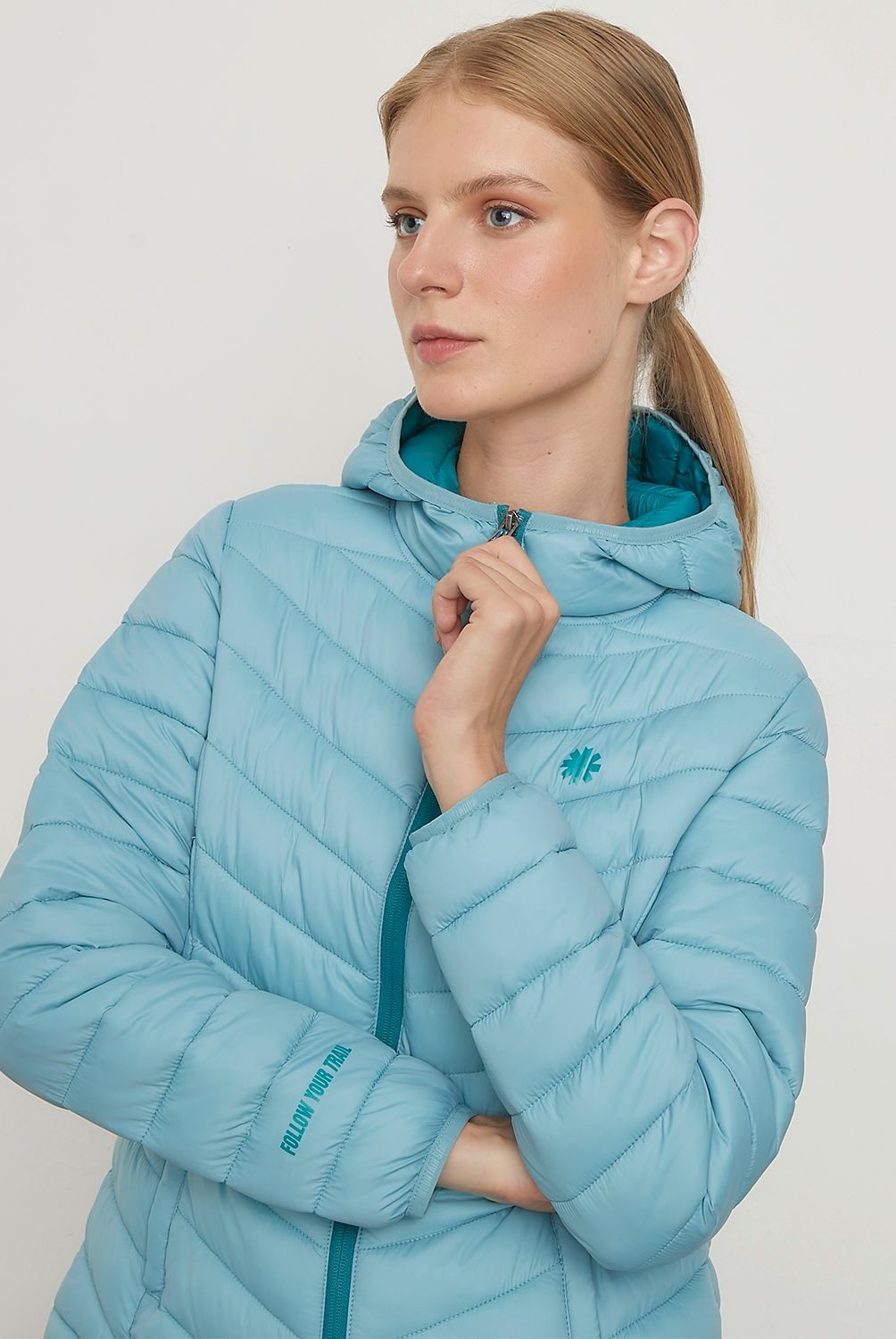 MOUNTAIN GEAR - Parka Deportiva Mountain Gear Mujer Poliamida Ligera Con Capucha