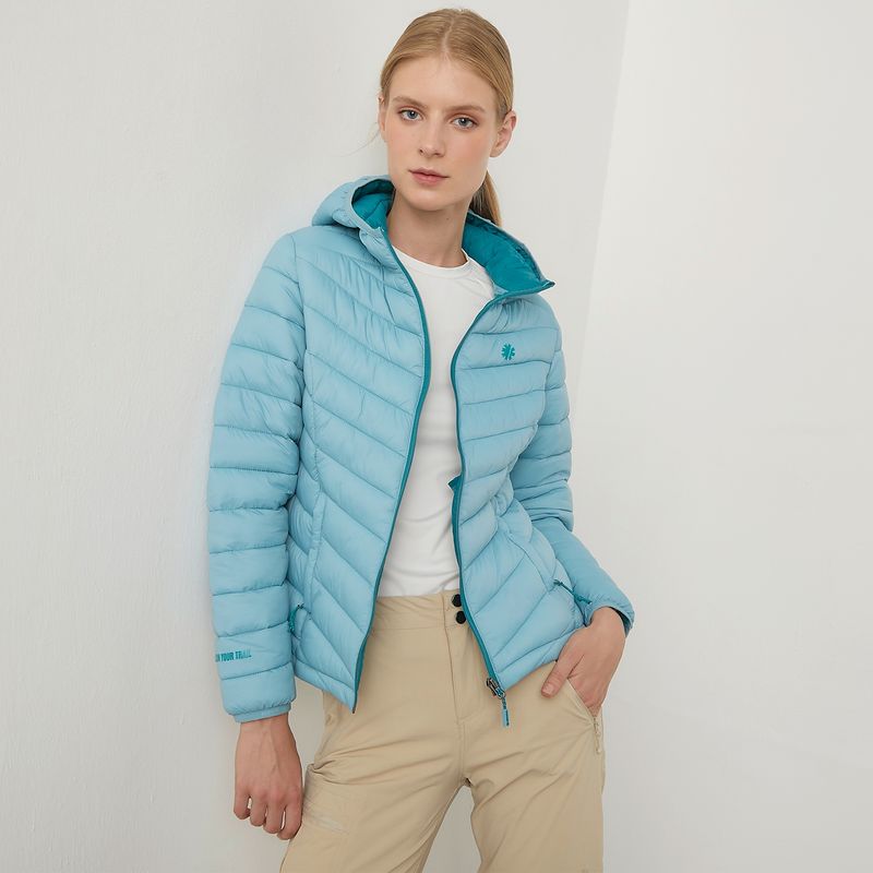 MOUNTAIN GEAR - Parka Deportiva Mountain Gear Mujer Poliamida Ligera Con Capucha