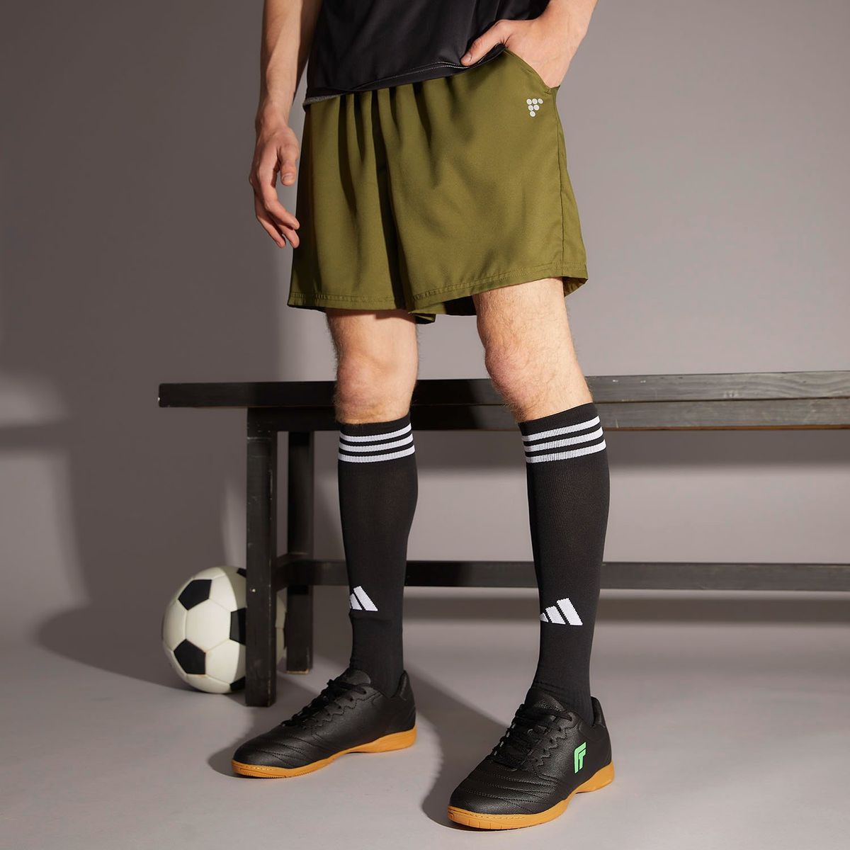 FRATTA - Zapatillas Deportivas Fútbol Hombre Fratta Negras
