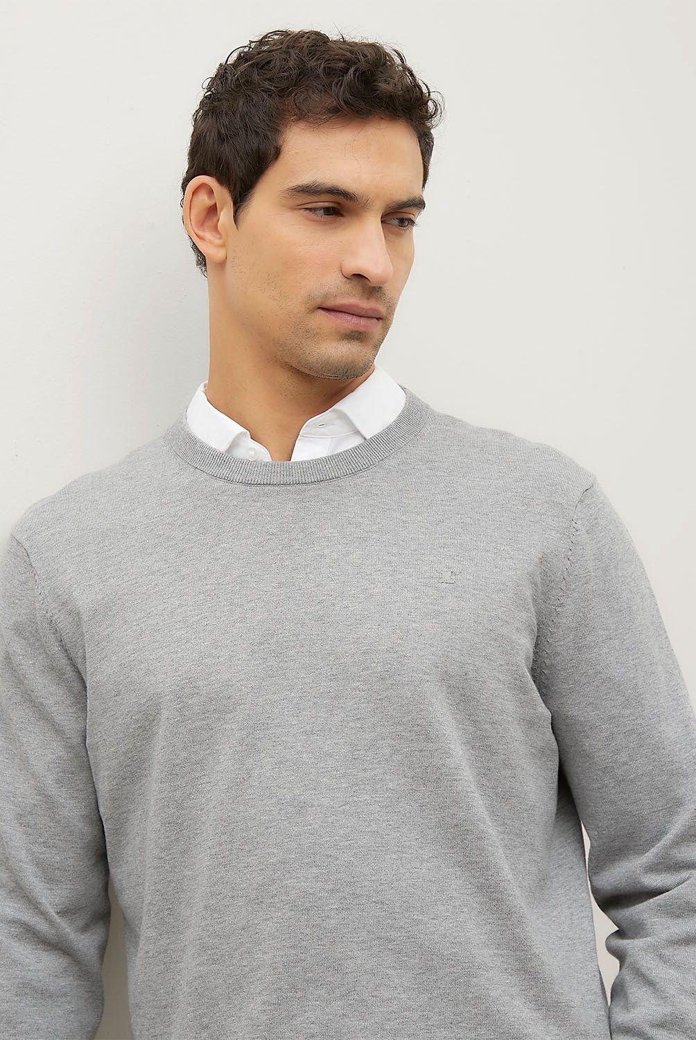 WOLF&HANK - Sweater Algodón Cuello Redondo Wolf&Hank Hombre Regular Fit