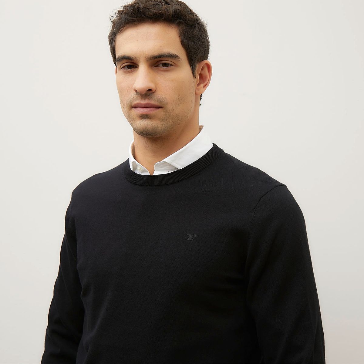 WOLF&HANK - Sweater Algodón Cuello Redondo Wolf&Hank Hombre Regular Fit