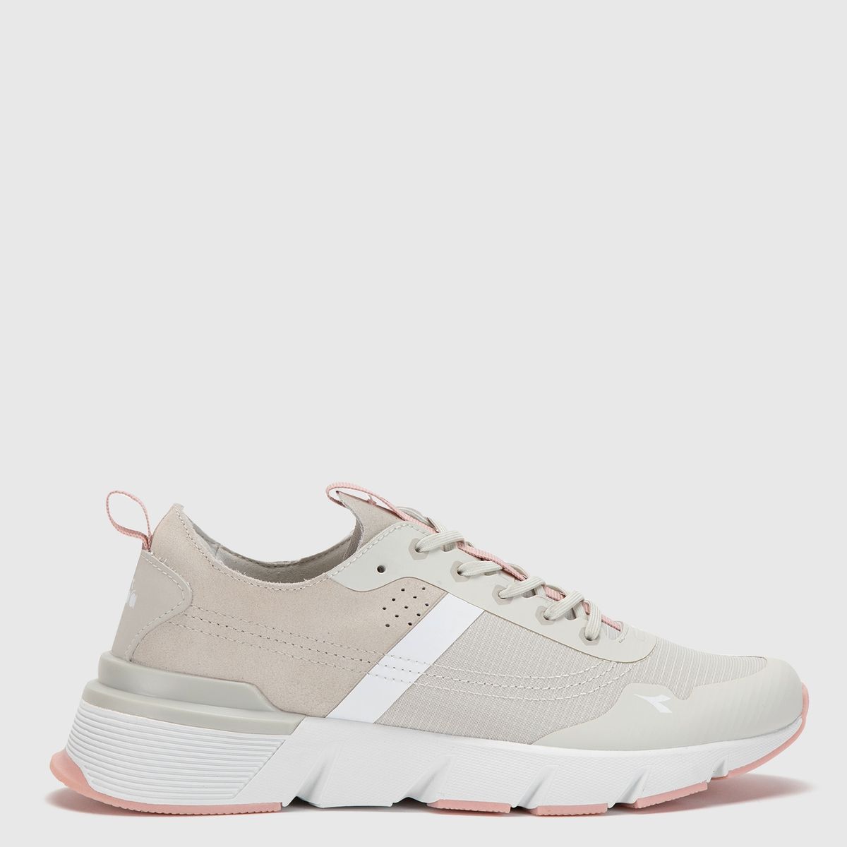 DIADORA - Sildan Zapatilla Running Mujer Gris Diadora