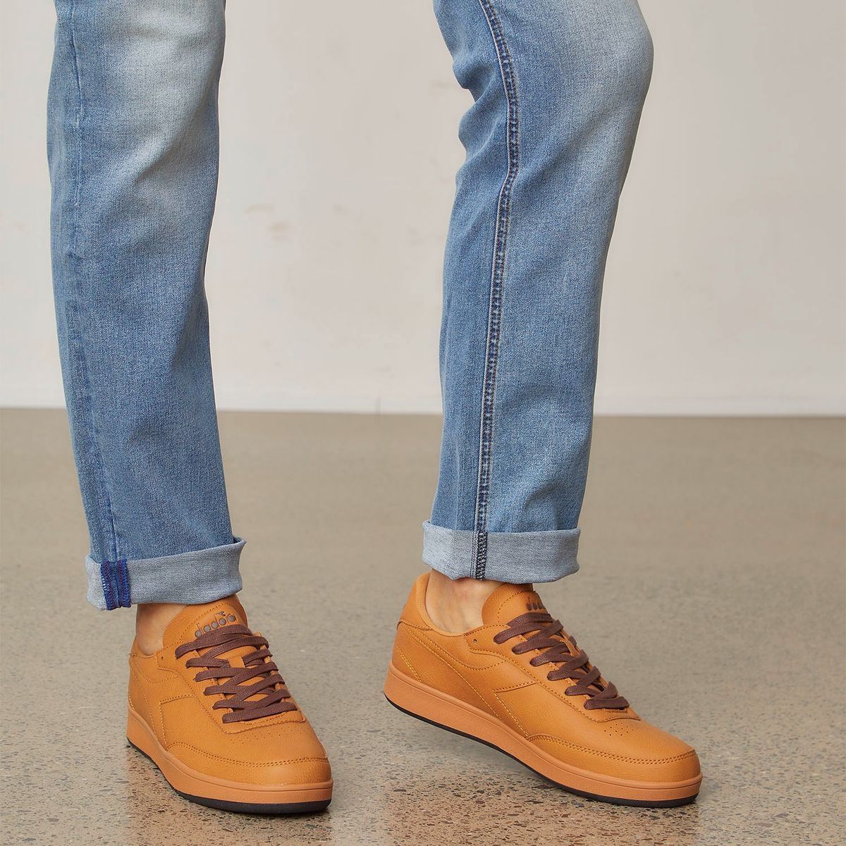 DIADORA - Court7 Zapatilla Urbana Hombre Café Diadora