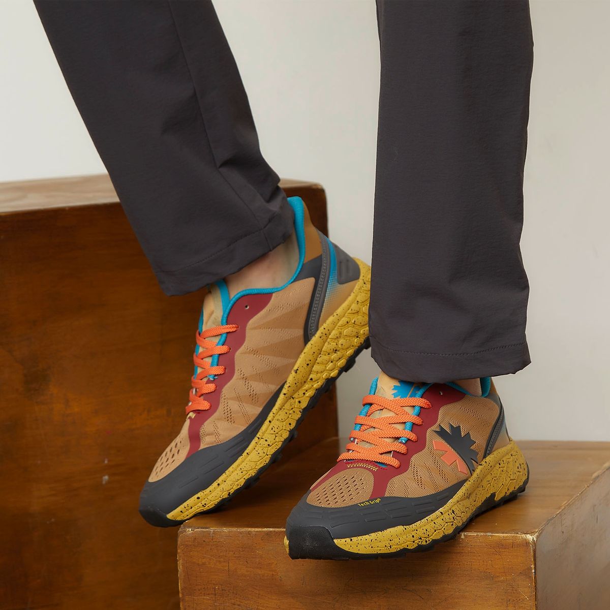 MOUNTAIN GEAR - Rony Zapatilla Outdoor Hombre Multicolor Gear