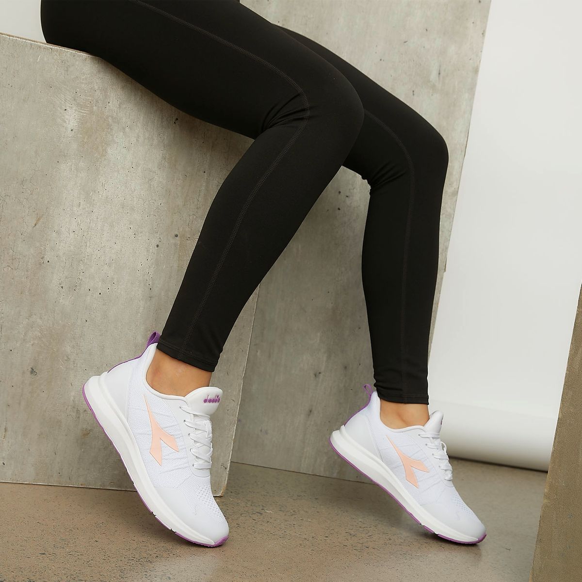 DIADORA - Soluna Zapatilla Urbana Mujer Blanco Diadora