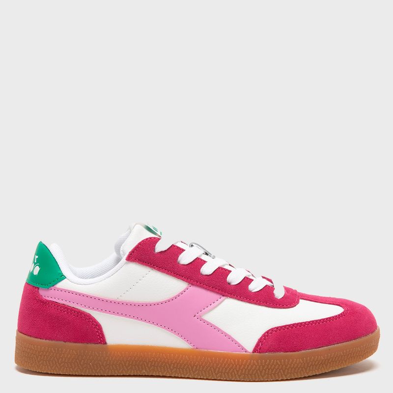 DIADORA - Bamtela Zapatilla Urbana Mujer Cuero Rosado Diadora