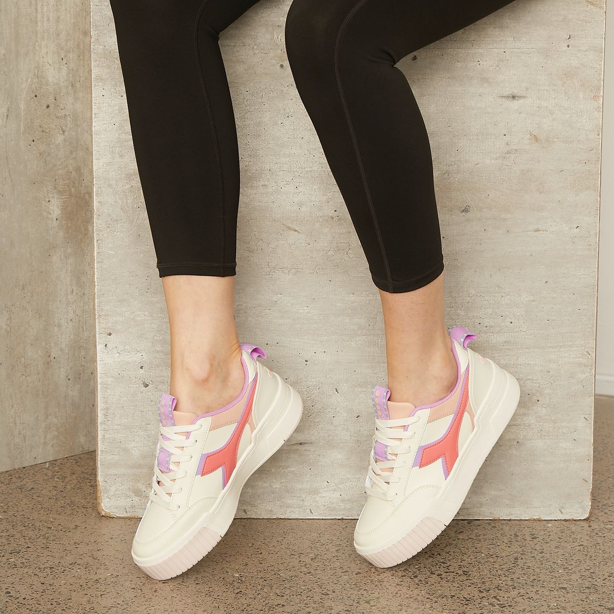 DIADORA - Fatex Zapatilla Urbana Mujer Beige Diadora