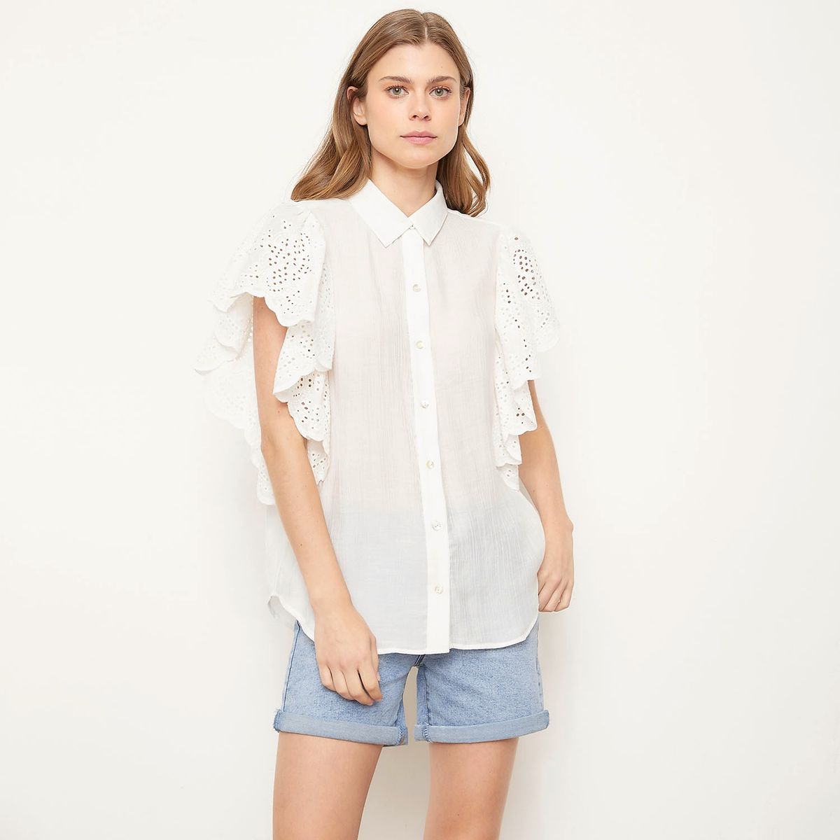 UNIVERSITY CLUB - Blusa Manga Corta Mujer University Club