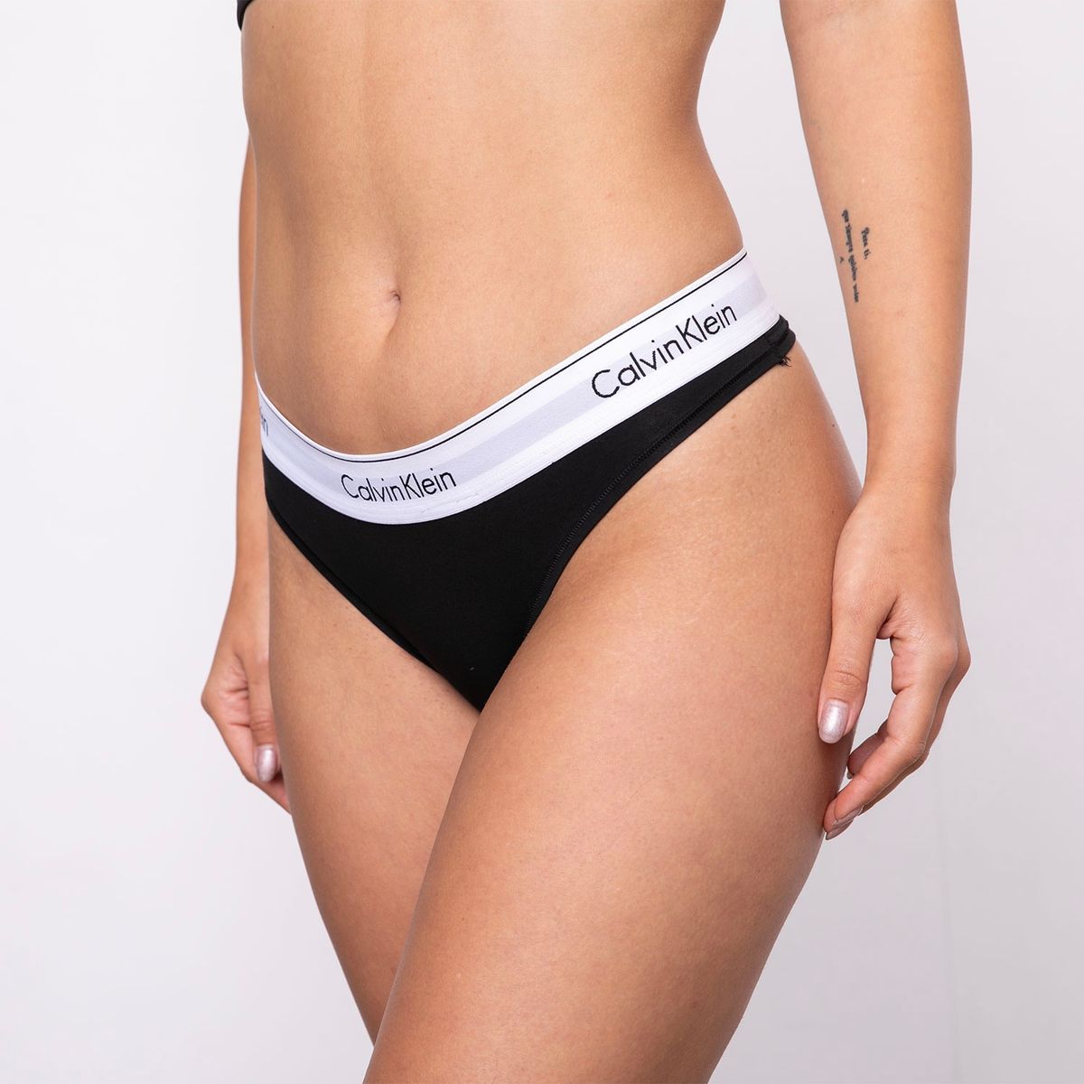 CALVIN KLEIN - Calzón Tanga Mujer Calvin Klein