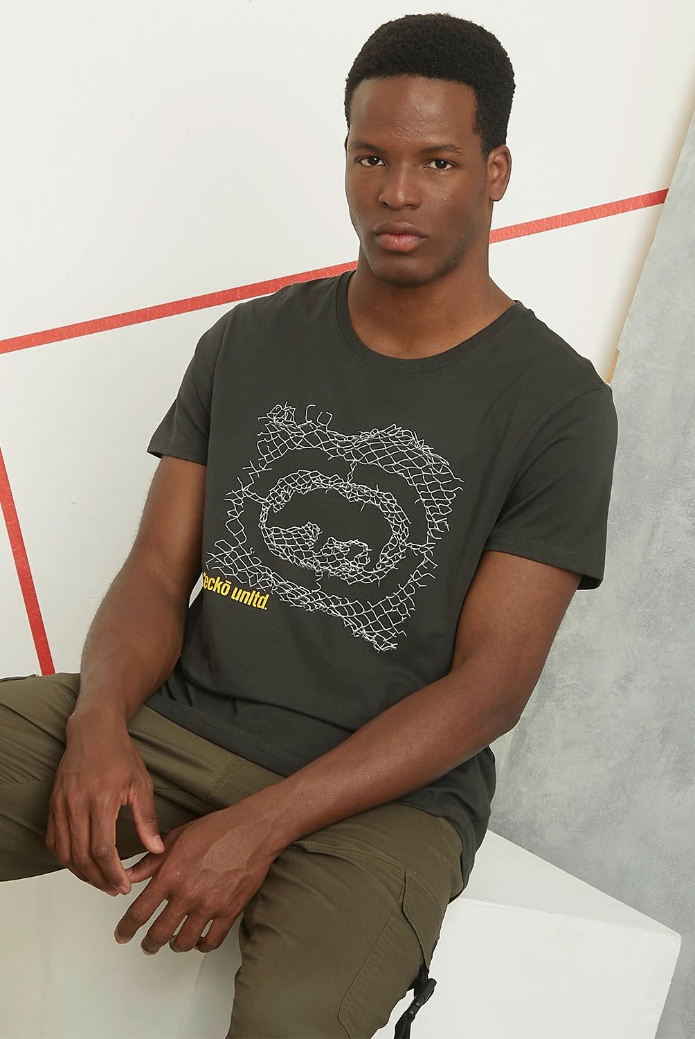 ECKO - Polera Manga Corta Algodón Hombre Ecko