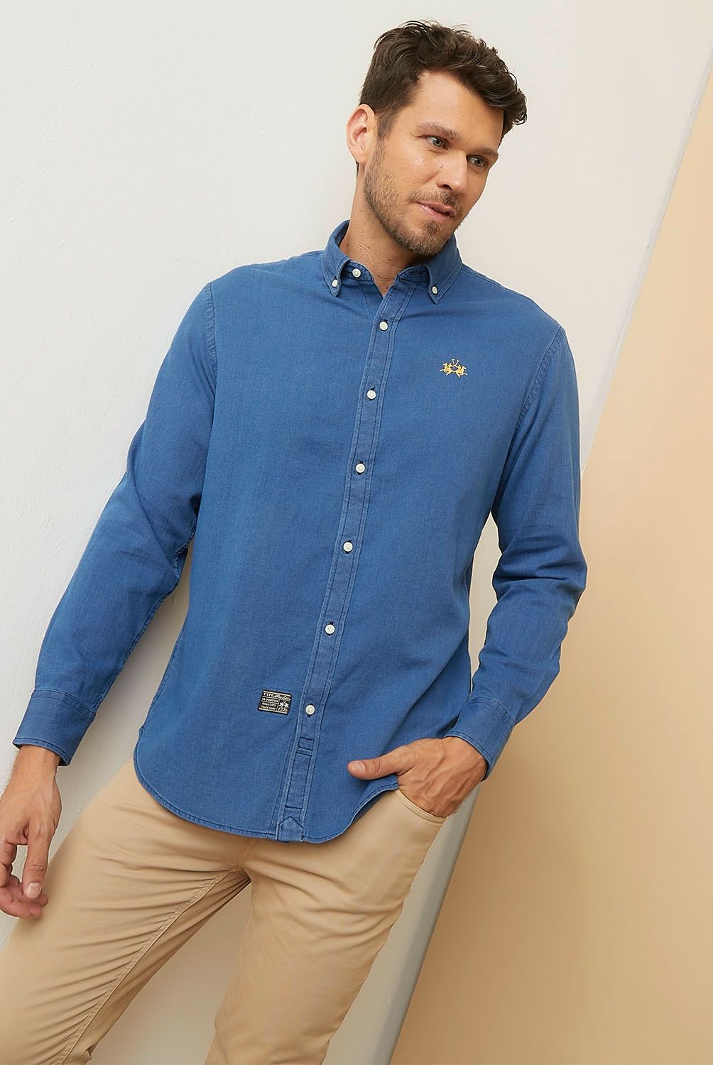 LA MARTINA - Camisa Manga Larga Casual Hombre La Martina