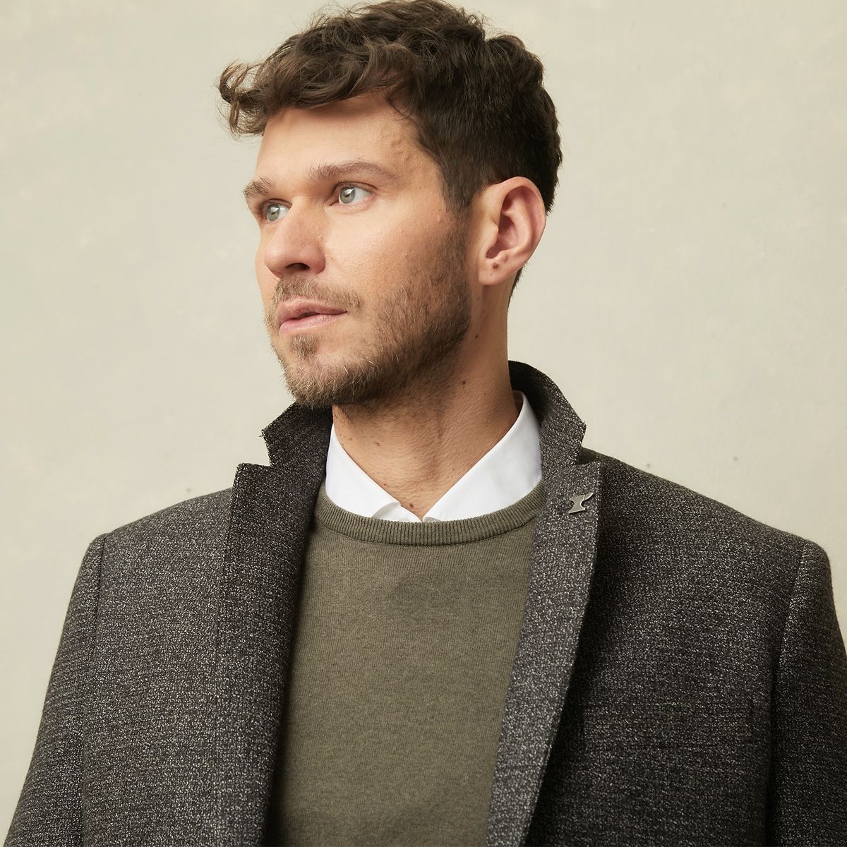 WOLF&HANK - Chaqueta Casual Hombre Wolf&Hank