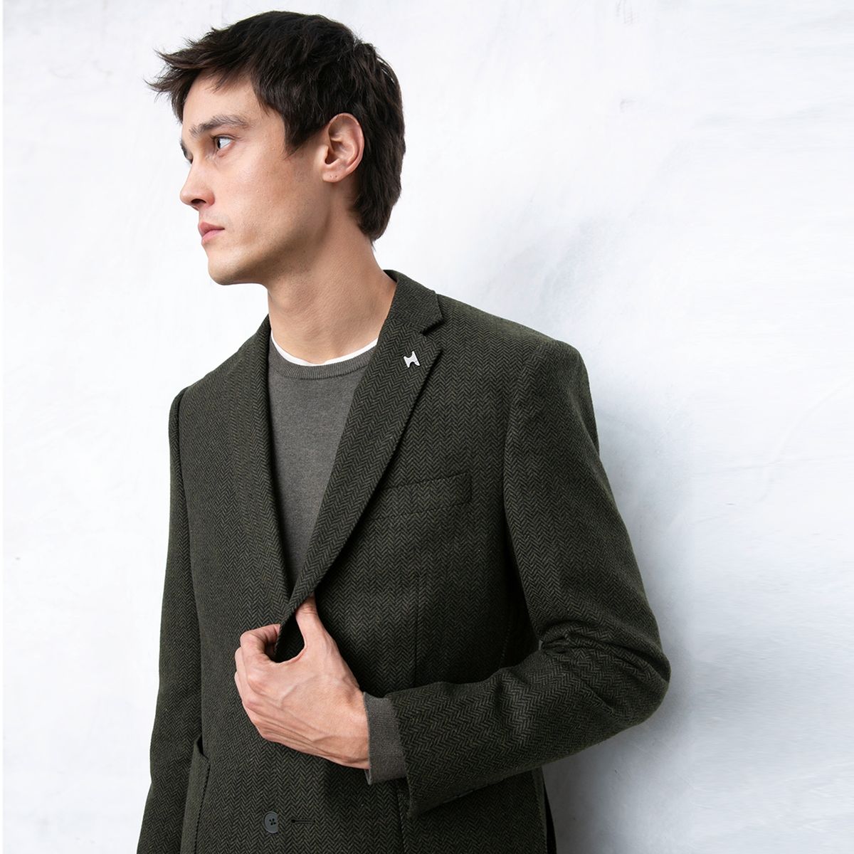 WOLF&HANK - Blazer Slim Hombre Wolf&Hank