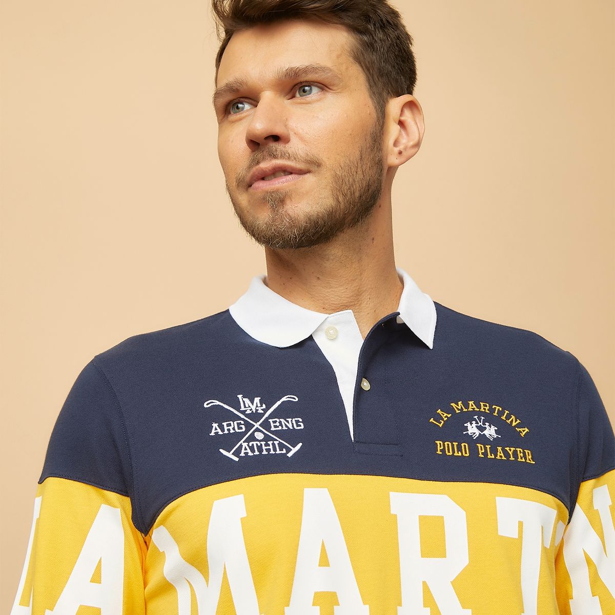 LA MARTINA - Polera Manga Larga Hombre La Martina