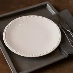 ROBERTA ALLEN - Set 4 Platos Libélula 27 Cm Porcenalan Blanco