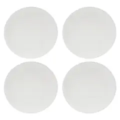 ROBERTA ALLEN - Set 4 Platos Libélula 27 Cm Porcenalan Blanco
