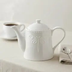 ROBERTA ALLEN - Tetera Libélula 1 Litro Porcelana Blanca