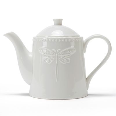 Imagen 2 del producto Tetera Libélula 1 Litro Porcelana Blanca