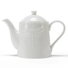ROBERTA ALLEN - Tetera Libélula 1 Litro Porcelana Blanca