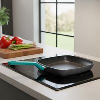 Sartén Bifera Turquesa Antiadherente 24 Cm