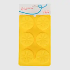 MICA - Set 6 Moldes Cupcake Limones Silicona