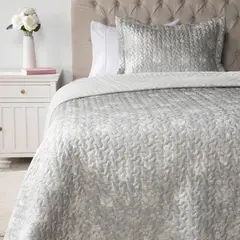 TEXTIL VIÑA - Cubrecama Raquel King Estampado Sherpa