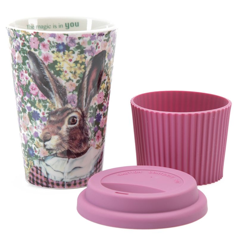 ROBERTA ALLEN - Travel Mug Conejo Market Vintage Roberta Allen
