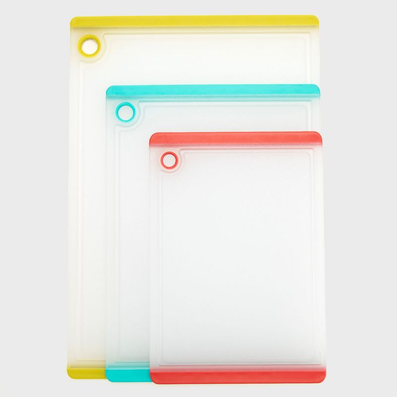 MICA - Set de 3 Tablas de Cortar Mica Polipropileno Multicolor