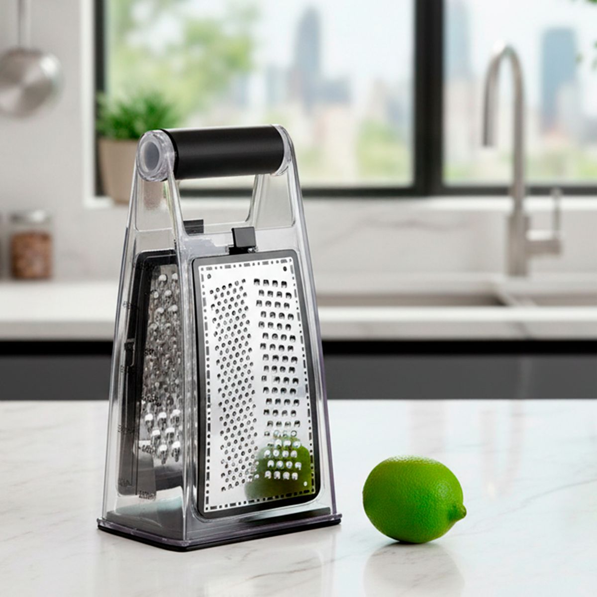 WURDEN - Rallador Wurden Acero Inoxidable con Tapa y Medidor