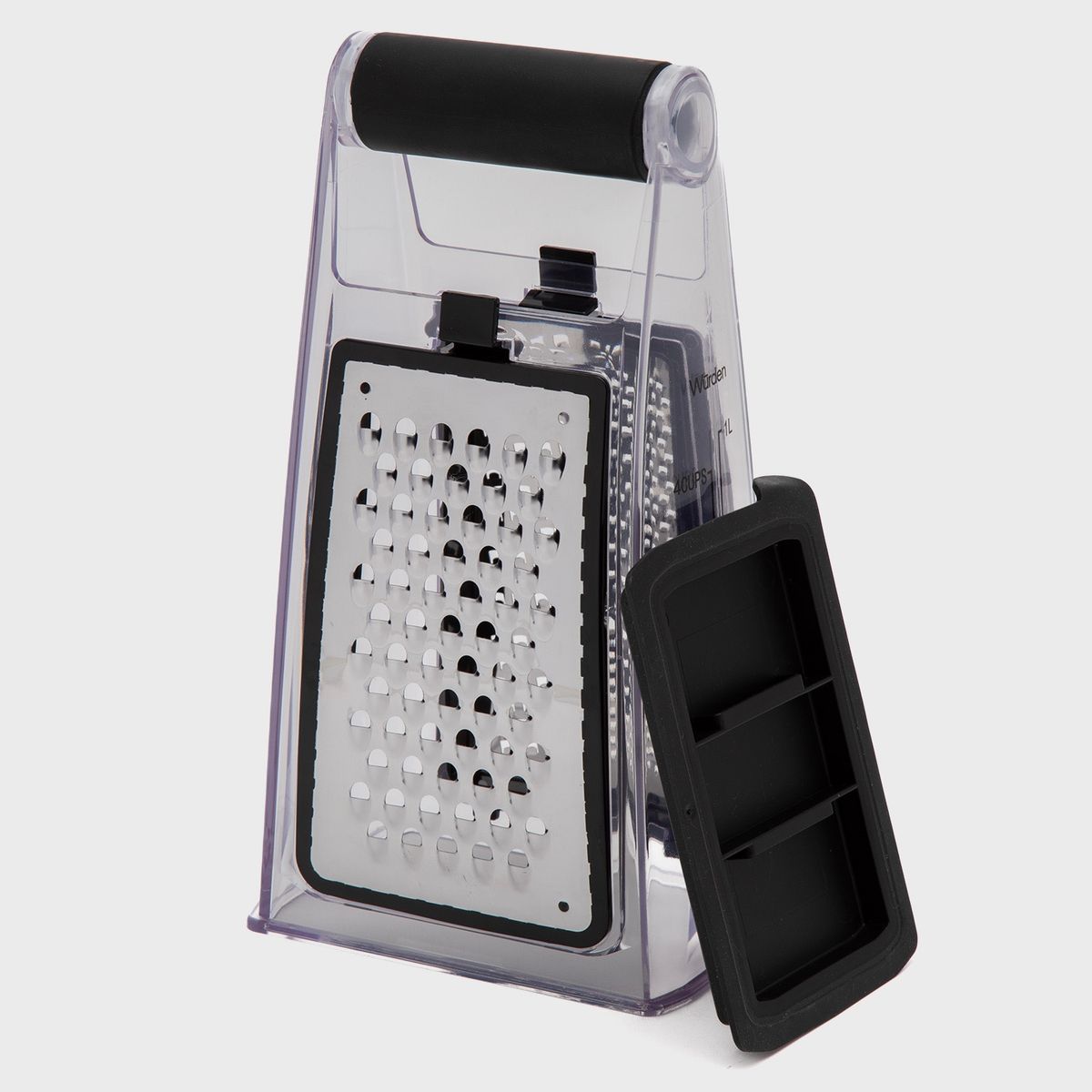 WURDEN - Rallador Wurden Acero Inoxidable con Tapa y Medidor