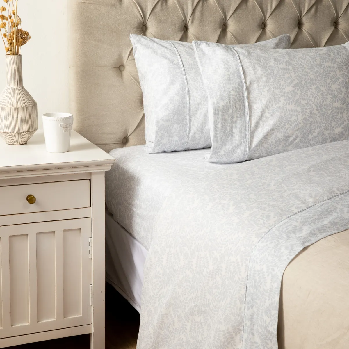 TEXTIL VIÑA - Juego de Sábanas Nina 180 Hilos Textil Viña