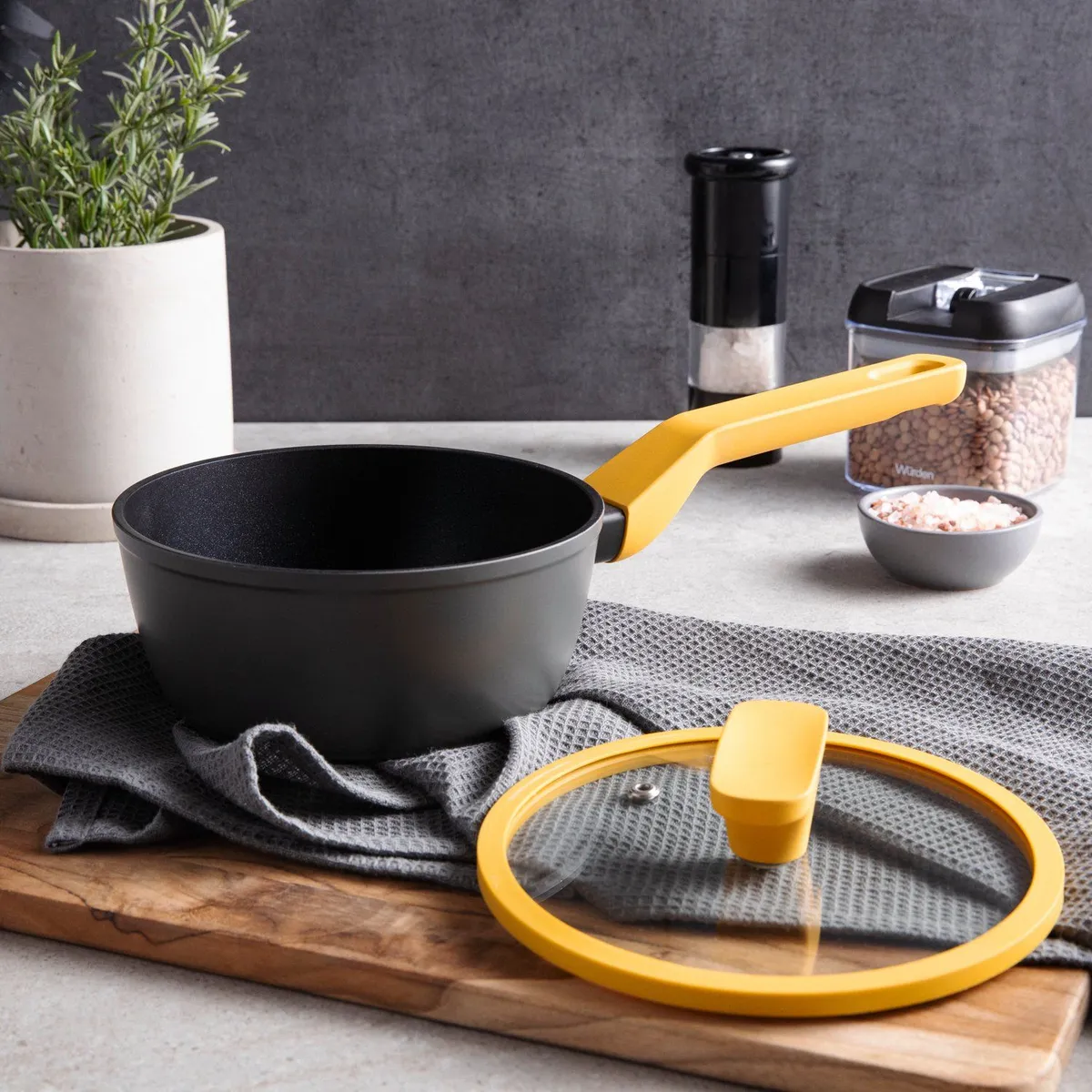 WURDEN - Olla Antiadherente Color New 16 Cm Amarilla Wurden