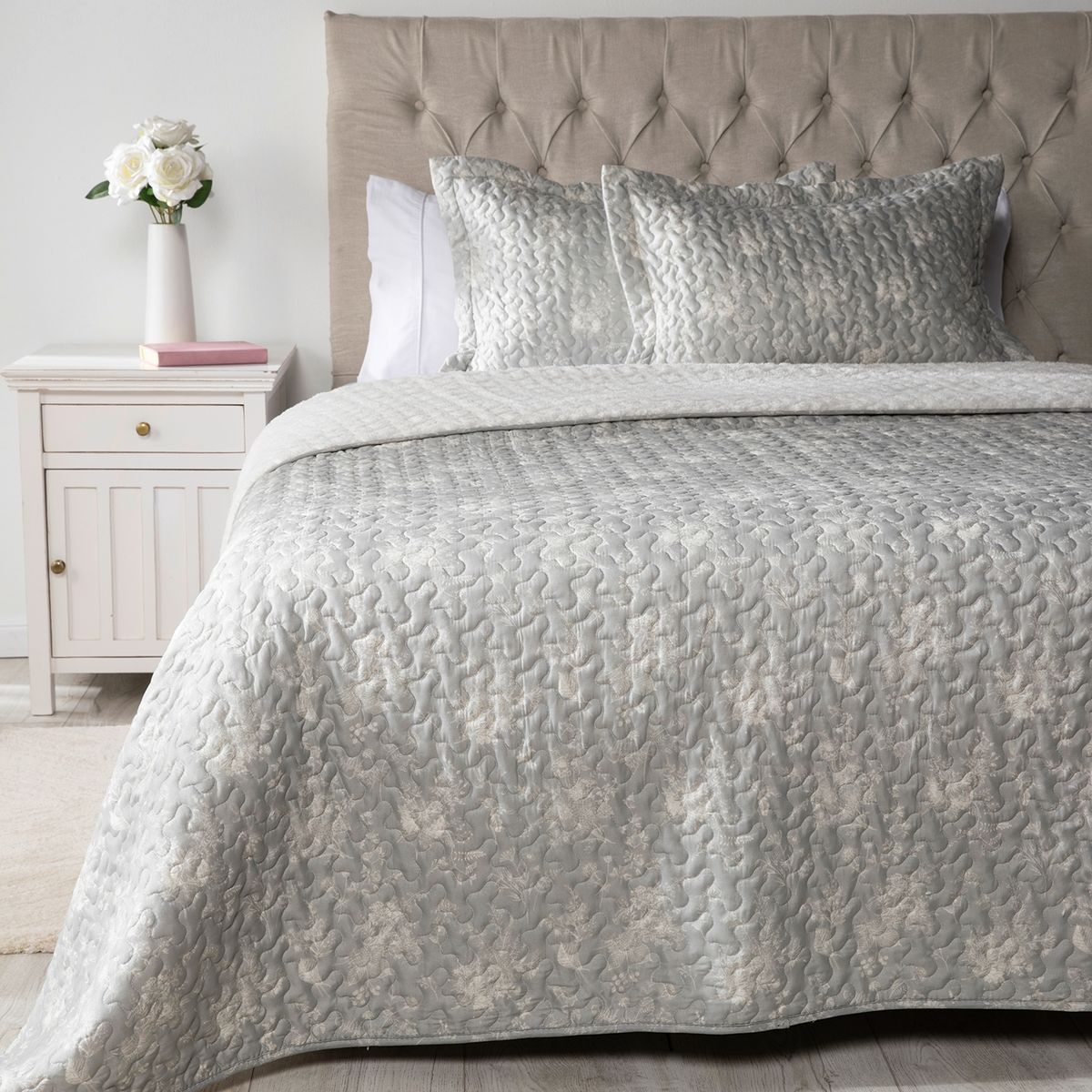 TEXTIL VIÑA - Cubrecama Sherpa Raquel Textil Viña