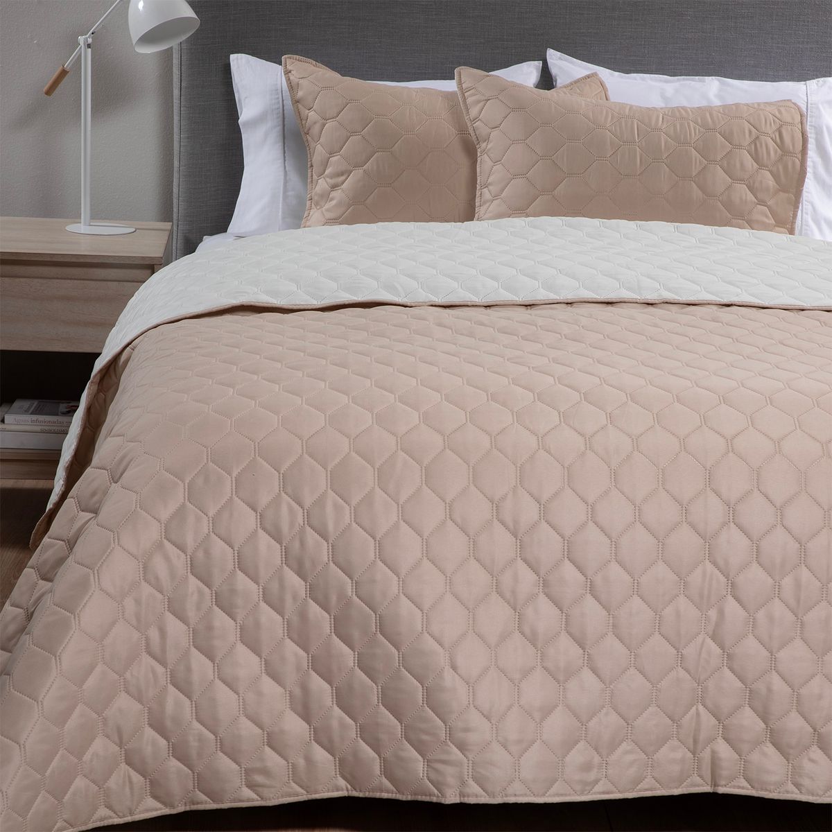 MICA - Cubrecama Bicolor HP Mica