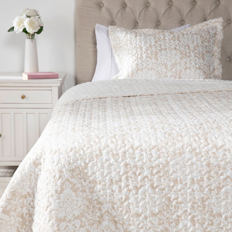 TEXTIL VIÑA - Cubrecama Sherpa Susan Textil Viña