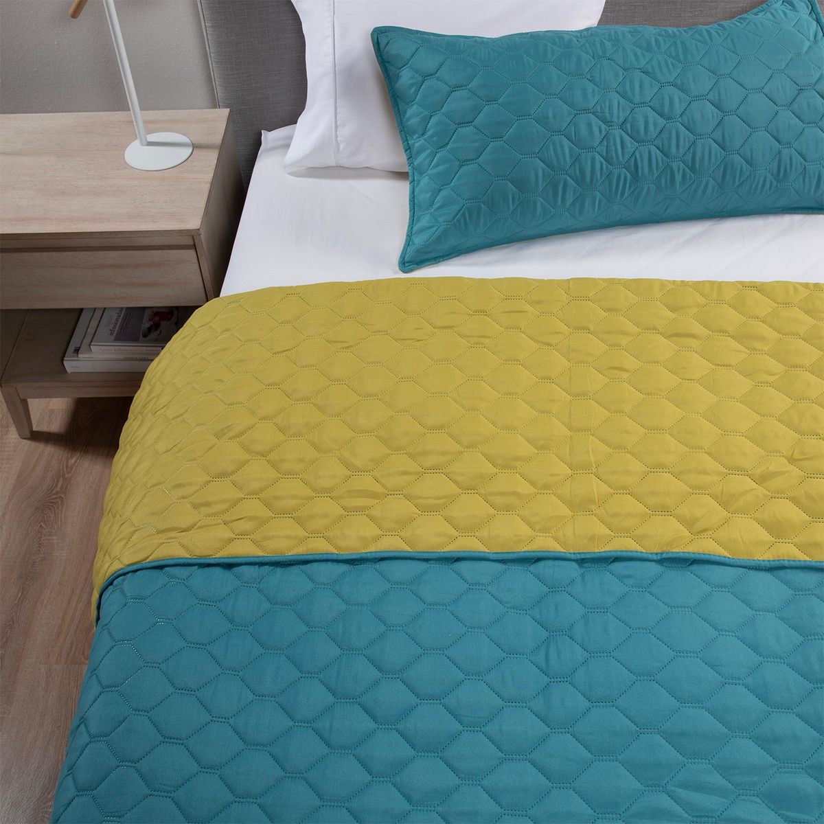 MICA - Cubrecama Bicolor HP Mica