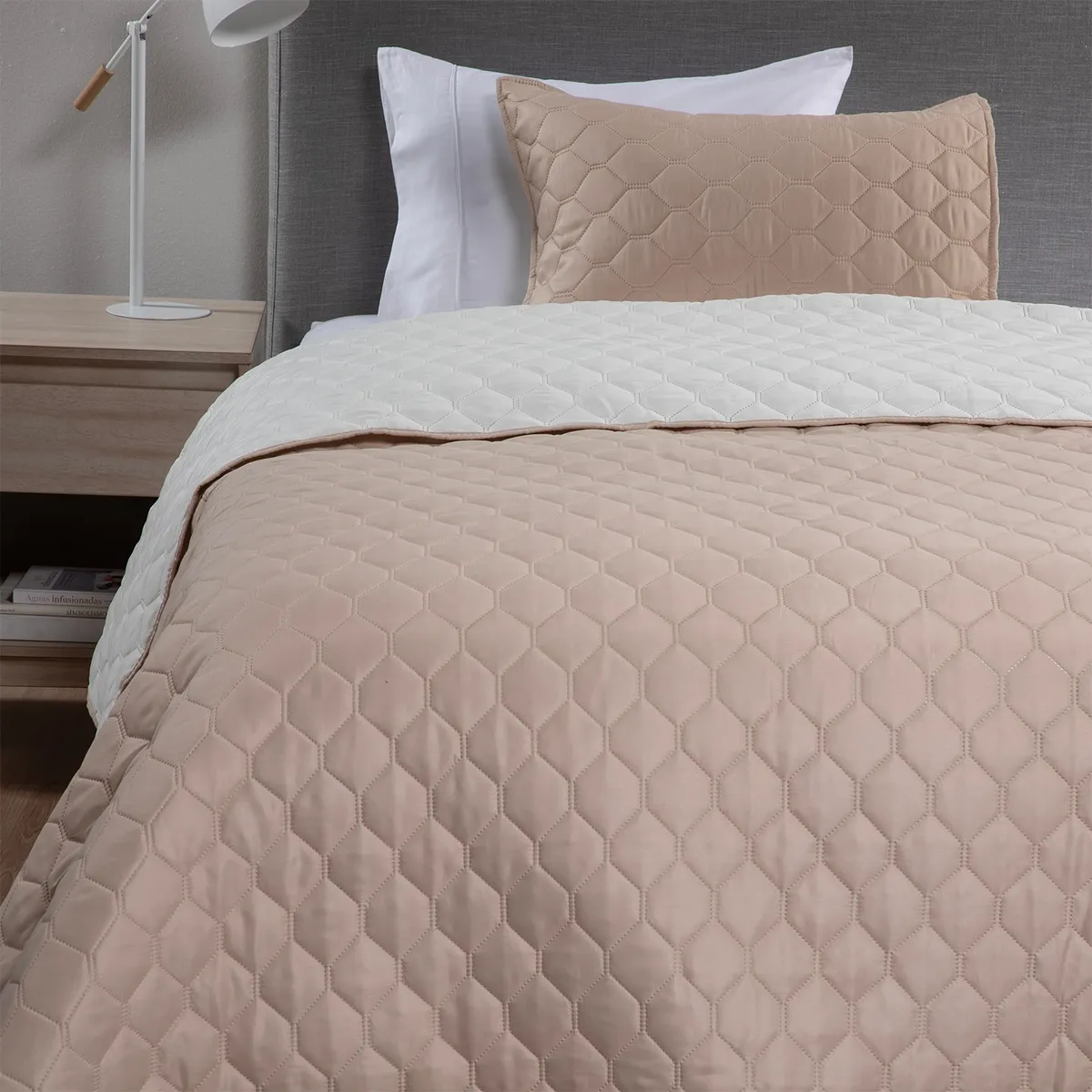 MICA - Cubrecama Bicolor HP Mica