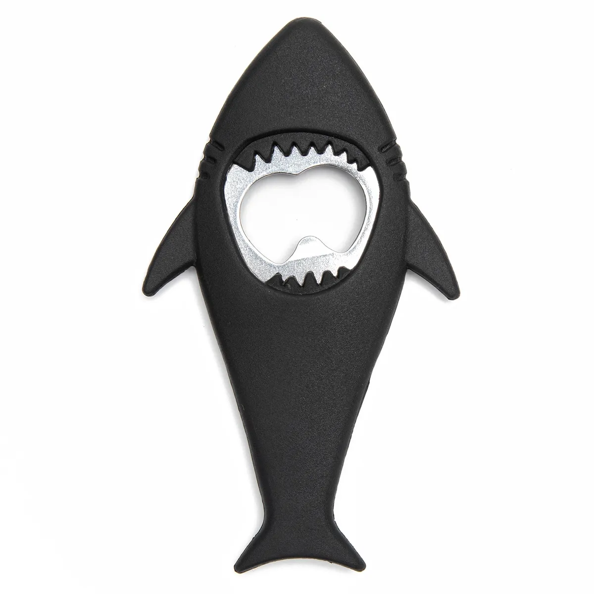 MICA - Abridor De Botellas Tiburón Acero Inoxidablemica