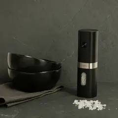 WURDEN - Molinillo Eléctrico Black para Sal o Pimienta