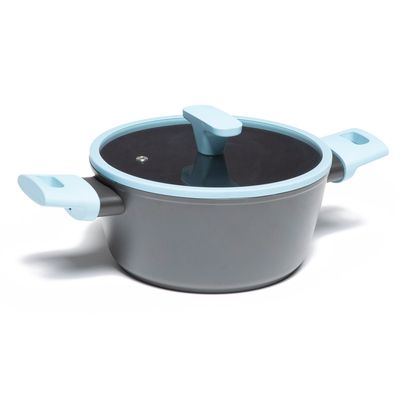 Imagen 2 del producto Olla Antiadherente Color New 20 Cm Gris