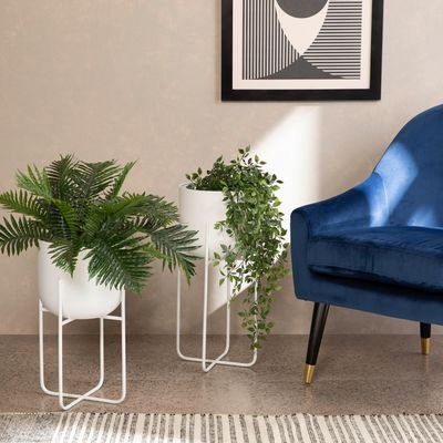 Imagen 2 del producto Macetero Pedestal Con Soporte 51 Cm