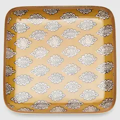 ROBERTA ALLEN - Bandeja Decorativa Amarilla 15 cm