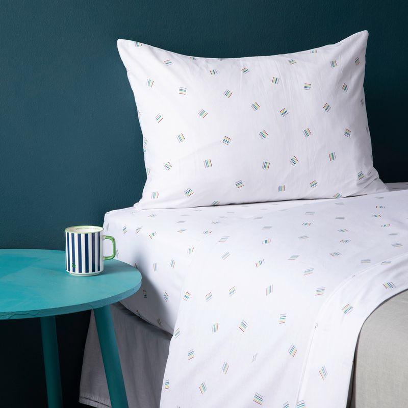 BENETTON - Juego De Sábanas Estampado Algodón 180 Hilos Benetton