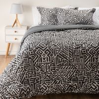 Plumón Estampado Reversible