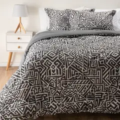 AMBIENTA - Plumón Estampado 1.5 Plazas