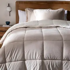 BASEMENT HOME - Plumón Mink Sherpa Bicolor 270X240 Cm