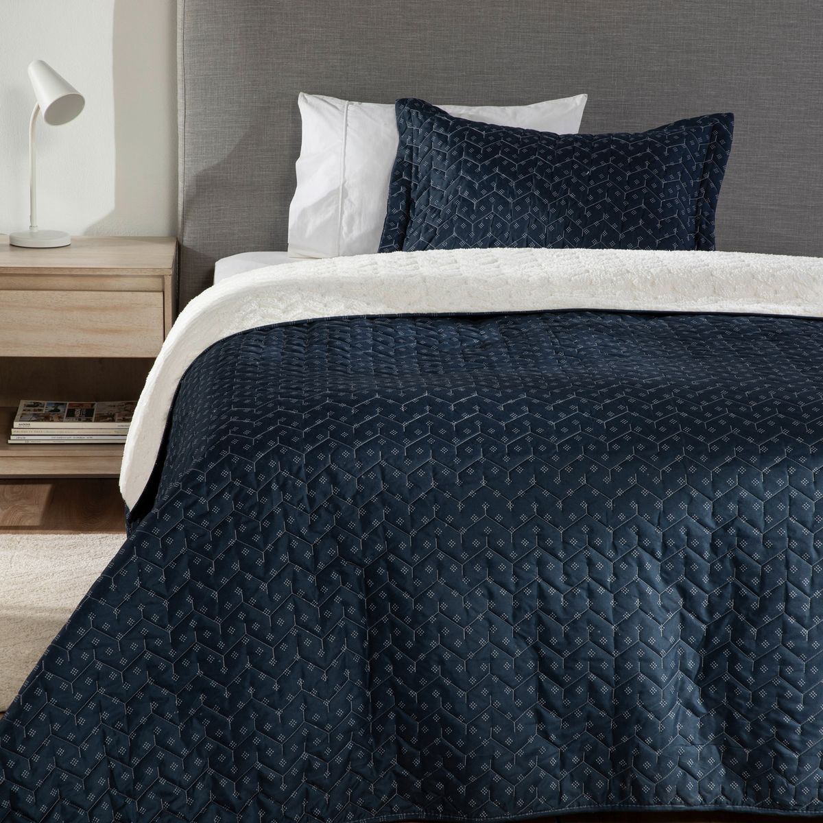 MICA - Cubrecama Mar Sherpa Beltran Mica