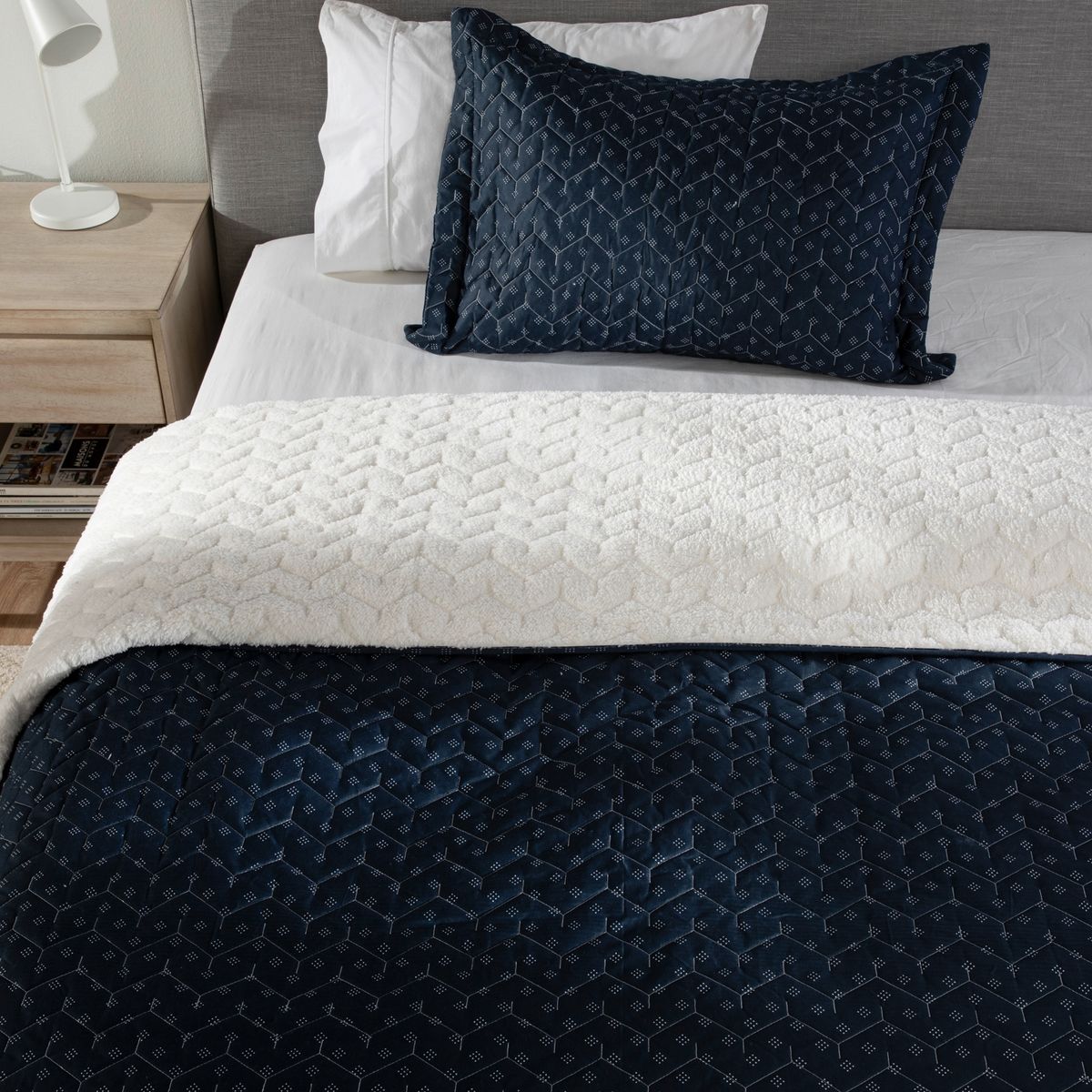 MICA - Cubrecama Mar Sherpa Beltran Mica